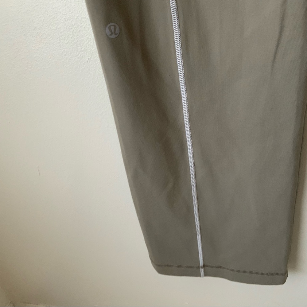LULULEMON ATHLETICA Define Mid-Rise Track Pant Luon Warm Ash Grey White XS - Picture 10 of 13